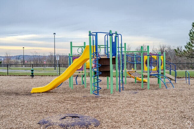Students at South Fayette Elementary School have plenty of room to exercise and play at school.
