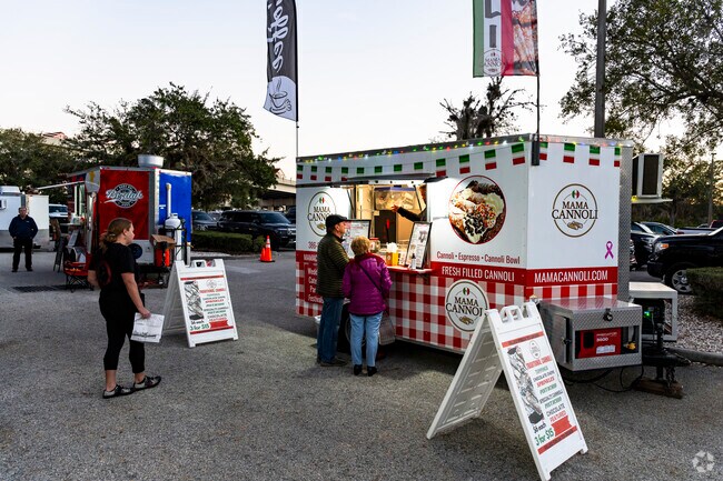 Save room for an after dinner treat at the December Food Truck Festival.