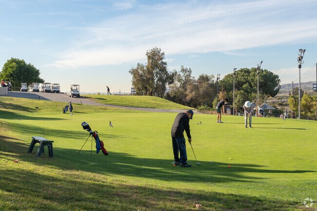 Diamond Bar Golf Course offers a clubhouse and a public 18-hole course.