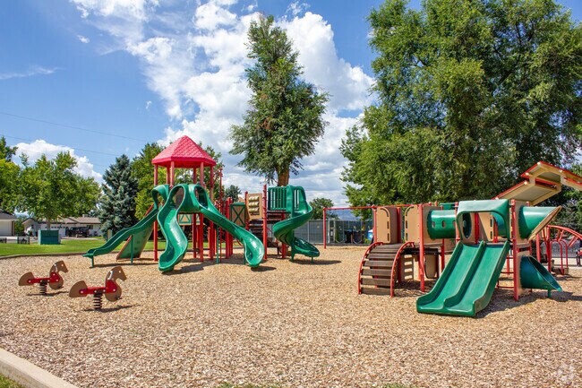 Gallup Park playground allows the youngest residents of Sterne Park to explore and play.