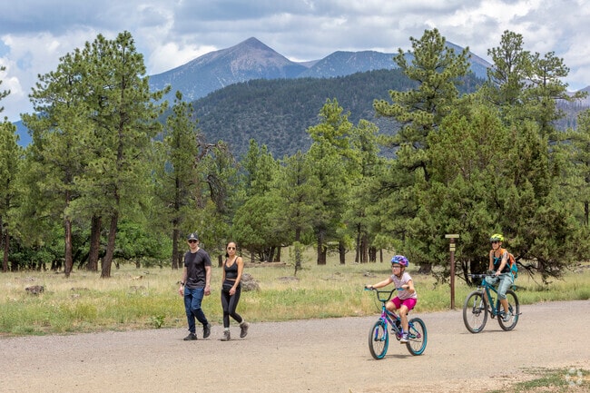 Take the kids for a trail ride at Flagstaff’s Buffalo Park.