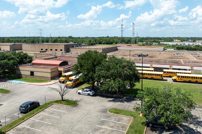 Crosby Middle School teacher received a high A- grade from Niche.