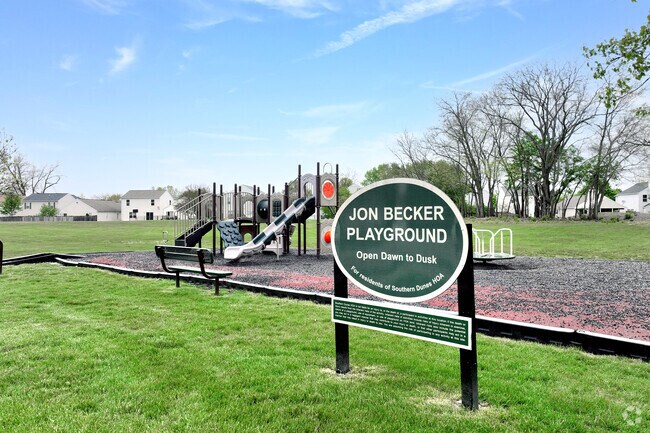 Jon Becker Playground is situated in the Southern Dunes community.