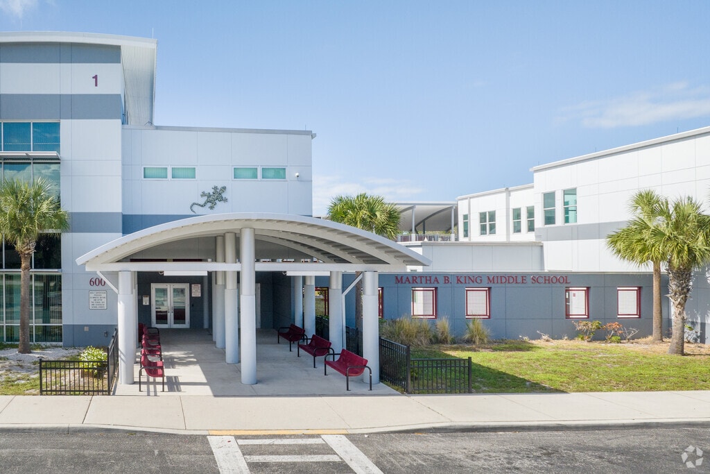 Martha B King Middle School in Bradenton is a C+ rated school.
