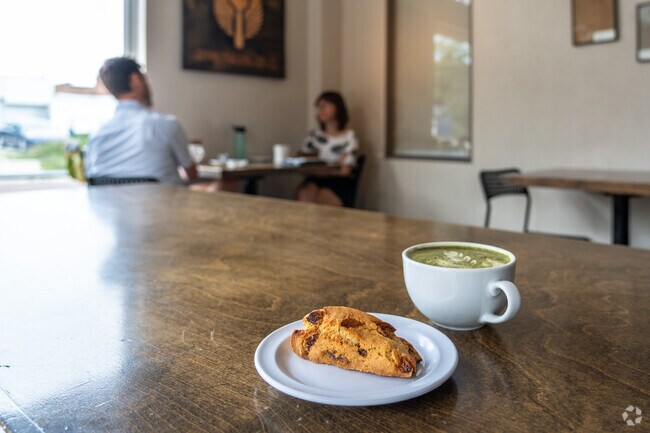 Grab your favorite drink and pastry at Avionics - Flying Machine Coffee near Hill Street East.