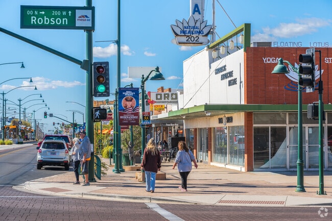 Evergreen Historic District can be found just minutes away from Main Street's shops.