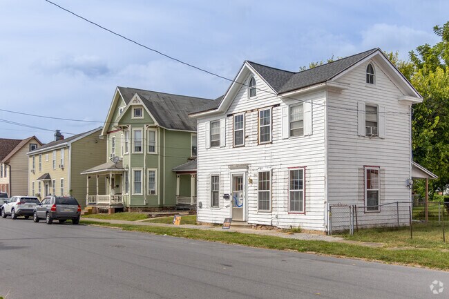 The streets in Jersey Shore are clean and quiet with large colonial homes.
