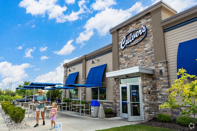 Locals can grab a bite at a neighborhood spot near Village Place.