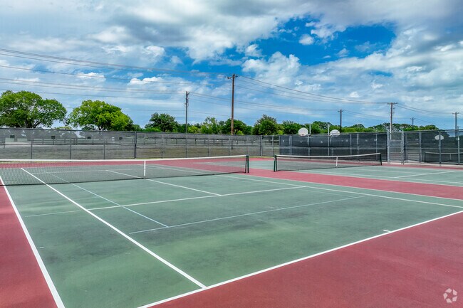 Your child can learn to play tennis at Harpool Middle School .