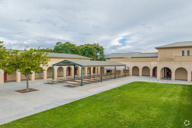 Bright smiles illuminate the corridors of Veterans Elementary School every day.
