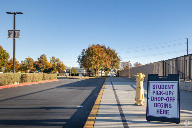 Estudillo Elementary School in San Jacinto provides students with a safe place to be dropped off