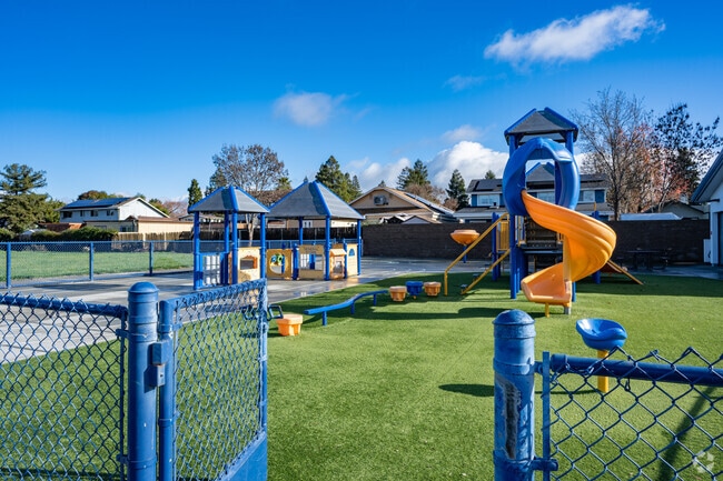 Your kids will love the playground at Richard Crane Elementary.