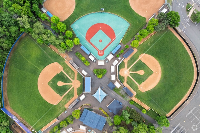 Bennett Family Park features several baseball fields in the city of Minnetonka.