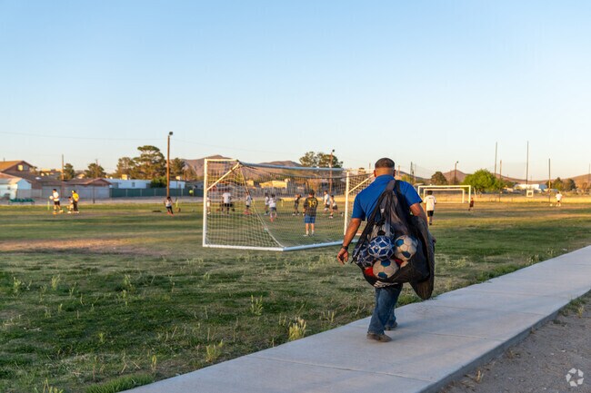 Sports practice thrives at Ernie Rascon Memorial Park.