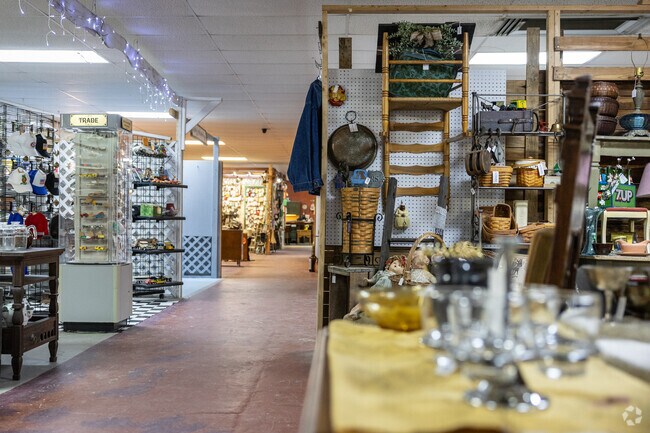 Jakes Antiques in Euclid Triangle, has antiques and surprises around every corner.