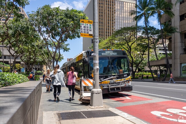 Downtown Honolulu is the heart of the island's economic and cultural life.