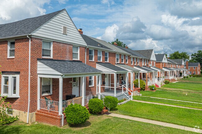 The Stonewood-Penwood-Winston neighborhood is a rowhome community in Baltimore, MD.