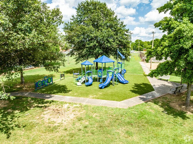 The playground for Isaac Litton Middle School in the Inglewood Nashville neighborhood.