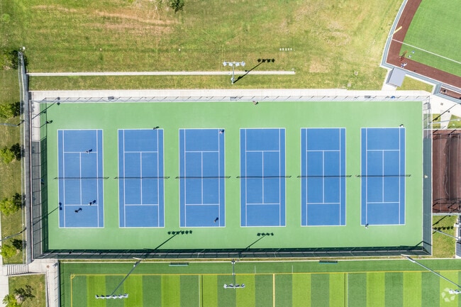 Sehome High School tennis courts.