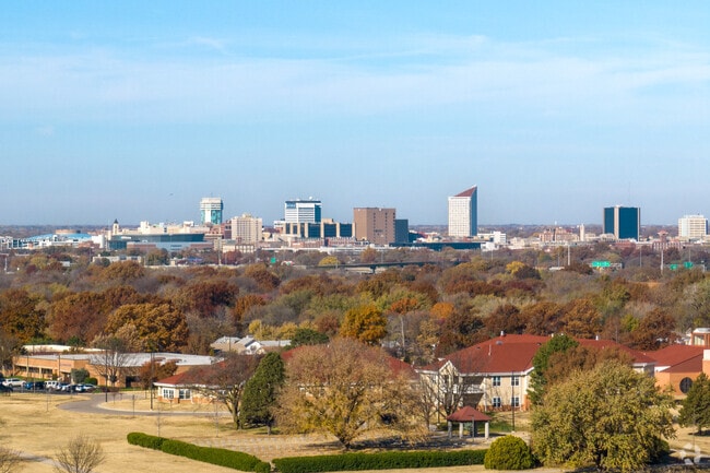 Hilltop is just a few miles from downtown wichita.