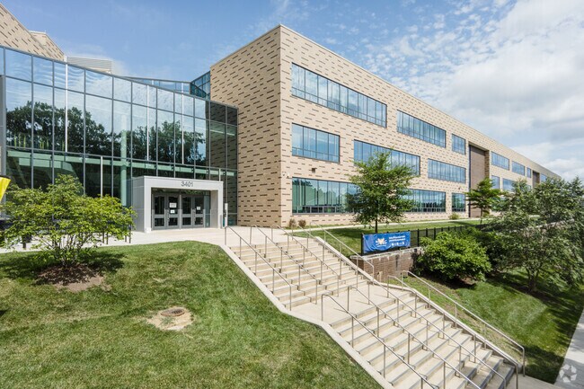 Ballou High School is housed in a sleek modern building.