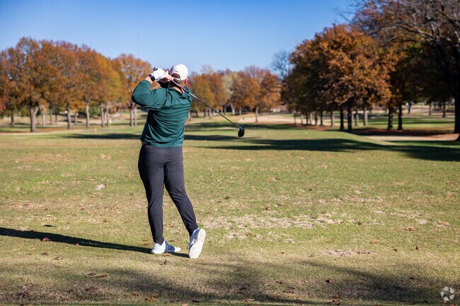 Practice your golf swing at Twin Hills Golf & Country Club in Iron Gates.