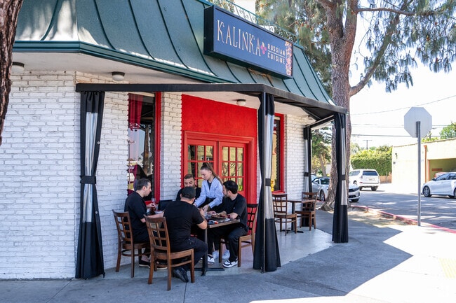 Kalinka's Russian Cuisine in Rancho Riverside offers a delightful array of traditional dishes that transport you straight to the heart of Russia.
