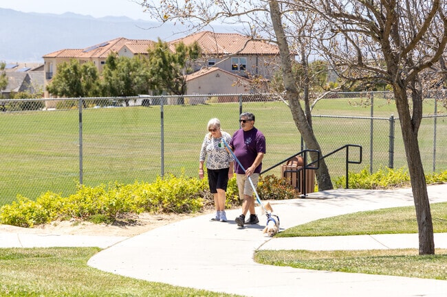 Vandenberg Village has dog friendly parks.