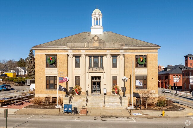Leominster City Hall hosts the annual winter farmers' market in their auditorium.