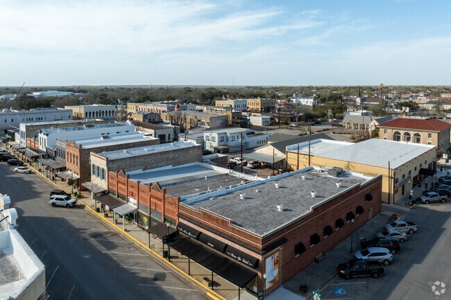 Experience the charm of downtown Cuero with its unique shops and eateries.