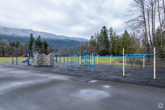Edwin R. Opstad Elementary School playground.