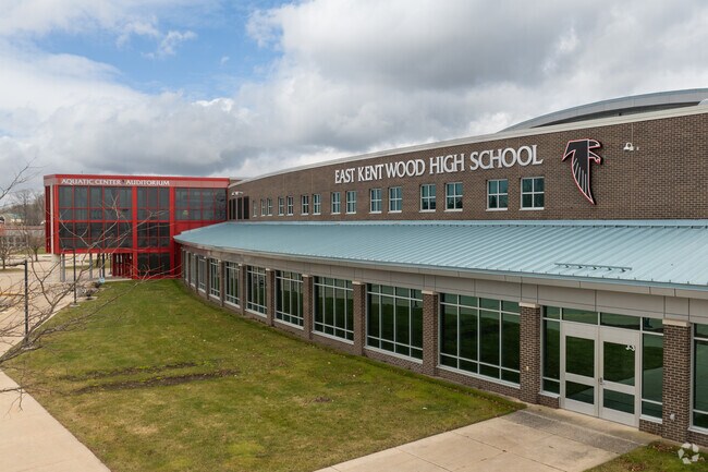 East Kentwood High School, Building sign.