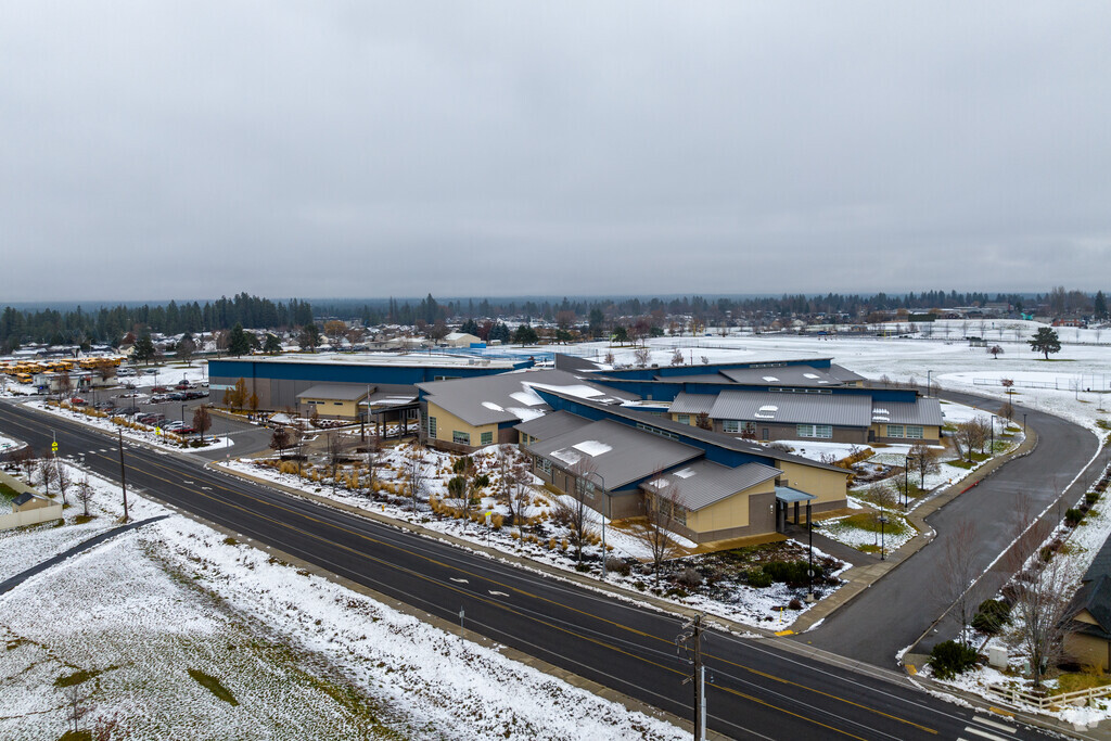 Cheney Middle School sits at the east end of Cheney.