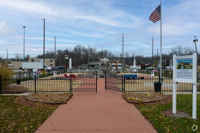 Austin Village boasts the First Flight Lunar Module location and resident Neil Armstrong.