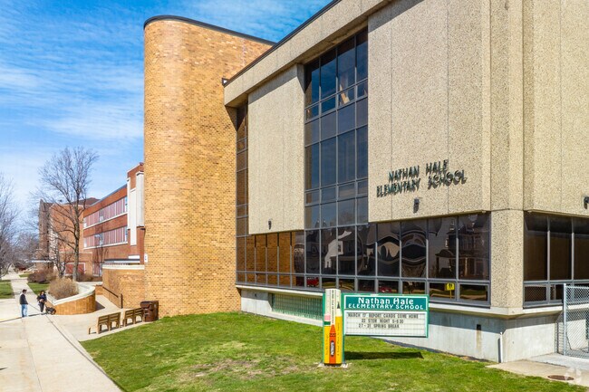Nathan Hale Elementary can be found in the heart of Whiting.