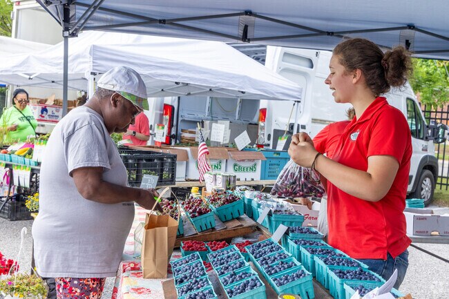 Radnor-Winston residents can shop local Maryland produce at the Govans Farmers' Market.