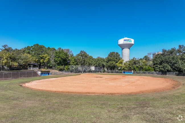 Miller Fine Arts Magnet Middle School has a baseball field for student athletes to play on.