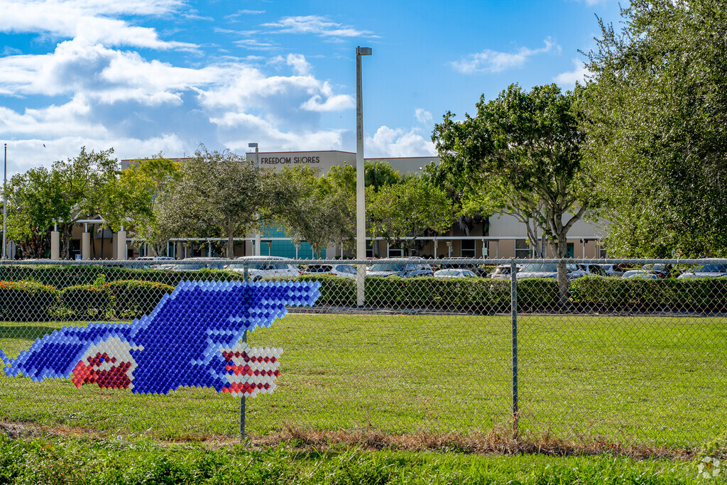 Freedom Shores Elementary School provides education in the neighborhood of
Meadows.