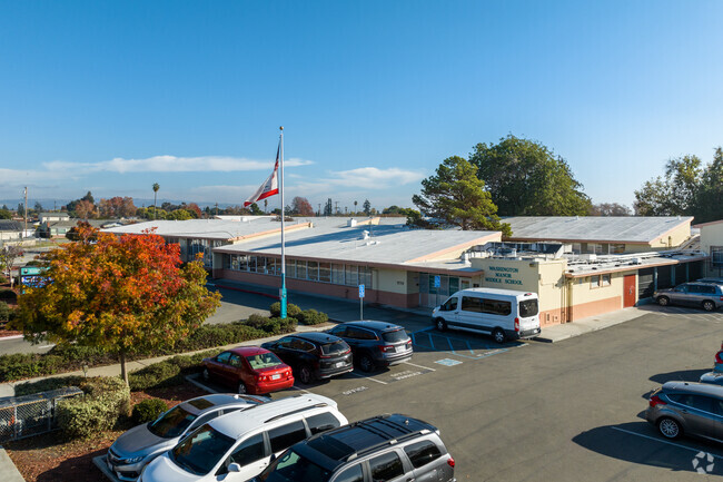 The Washington Manor Middle School provides a safe and nurturing environment for students.