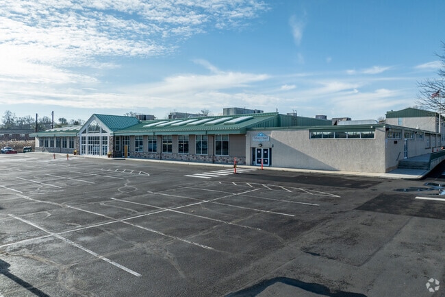 Plenty of parking at Calvary Christian Academy.