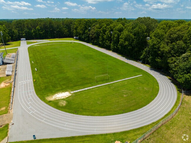 East Coweta Middle School has track and field.