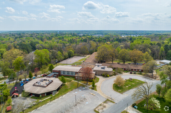 Southampton Elementary School has a beautiful campus.