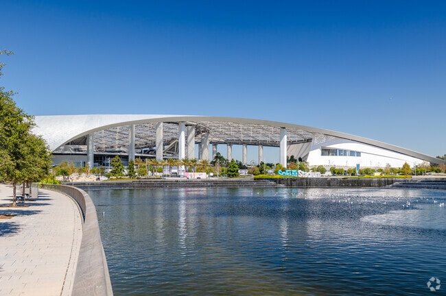 Watch the Rams, Chargers, or a concert at SoFi Stadium in North Inglewood, CA.