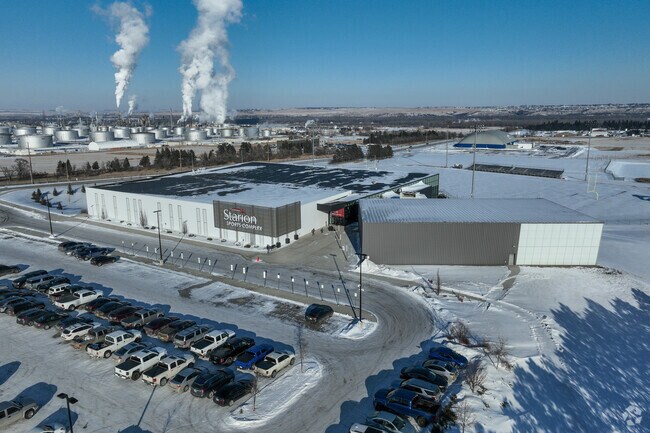 Starion Sports Complex hosts many sports including hockey.