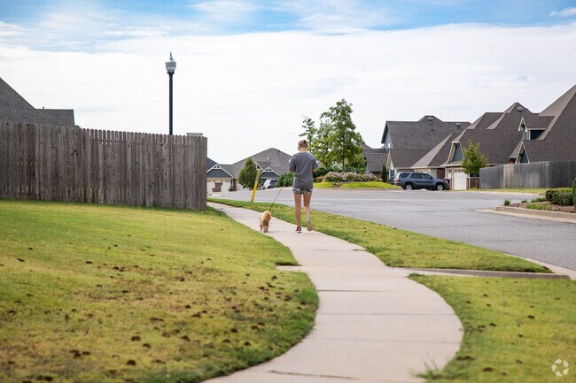 The Grove is a great place to enjoy an outdoor walk with your dog.