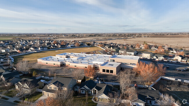 Kuna Middle School aerial northwest .