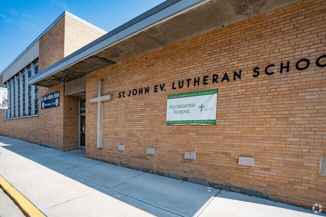 St. John's Evangelical Lutheran School is a privarte, Lutheran school.