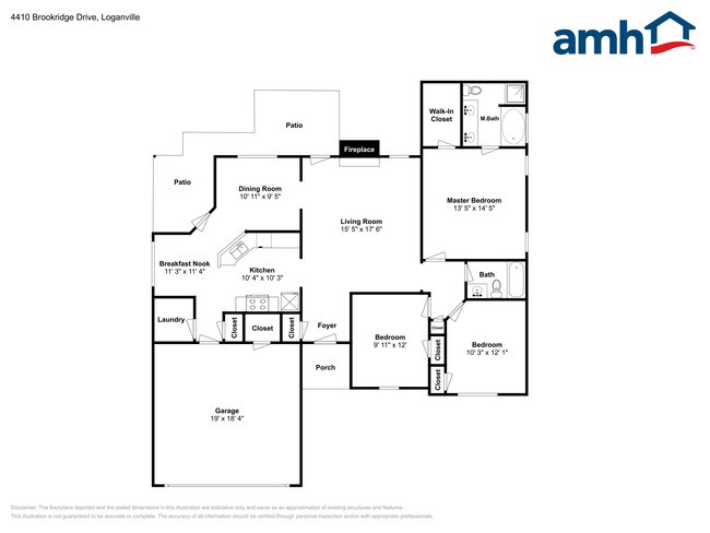 4410 Brookridge Dr, Loganville, GA 30052 - photo 2