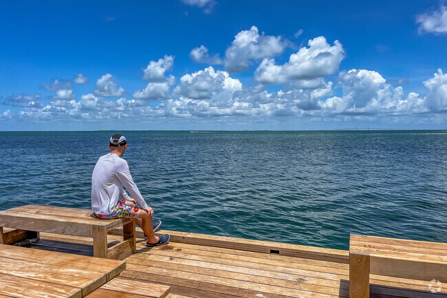 There is nothing better than looking out at the ocean in Anna Maria.