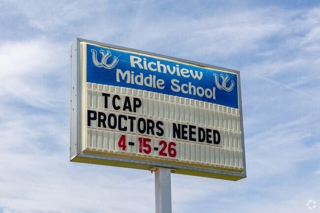 Richview Middle School is part of the Clarksville-Montgomery County School System.